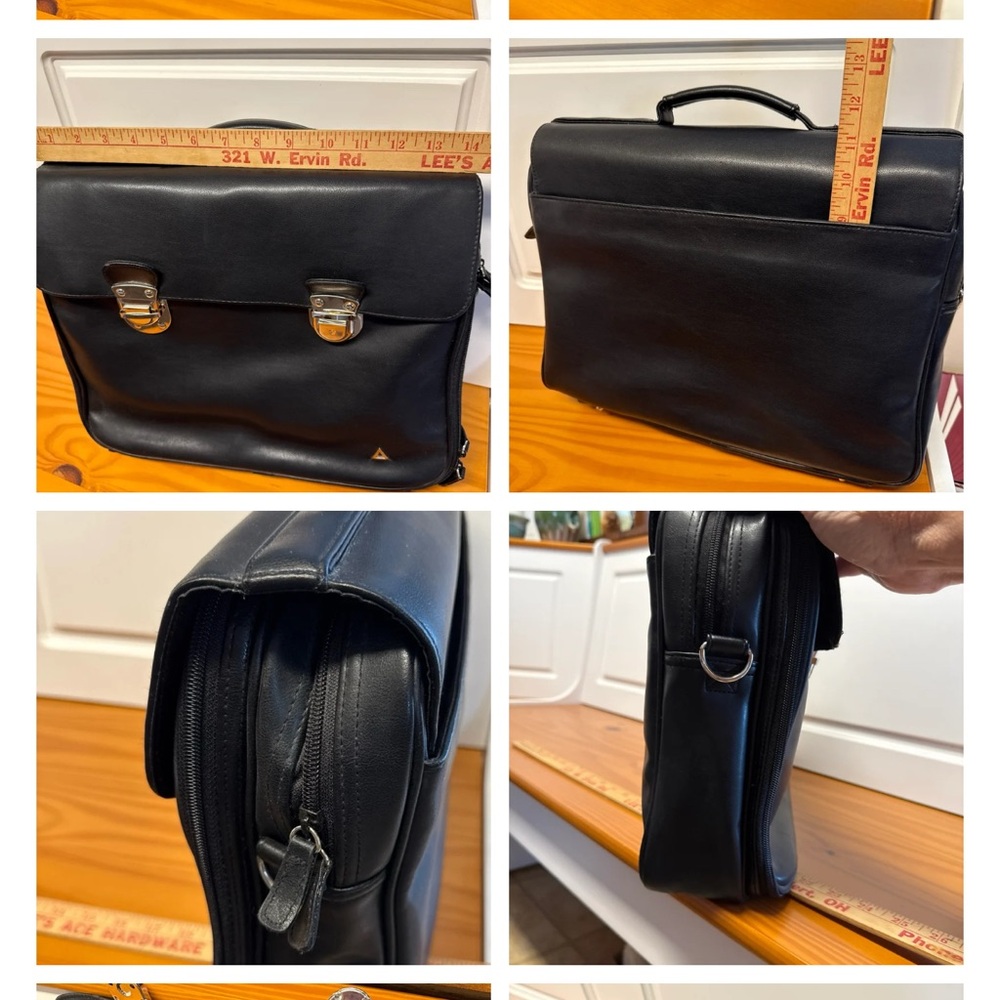 Black AVON Signature Briefcase, new condition, includes leadership binder!